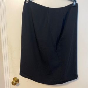 Calvin Klein black and tan skirt size 6